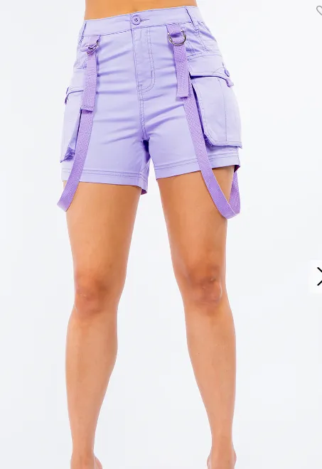 "Lavender Dreams" Cargo Shorts
