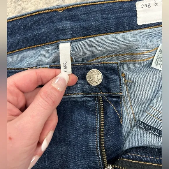 rag &amp; bone Capri Skinny Blue Jeans Women’s size 28​
