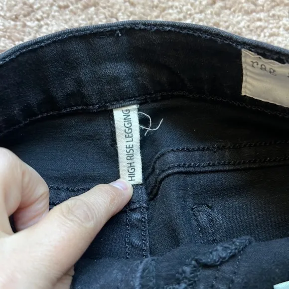 Rag &amp; Bone high rise skinny legging jeans