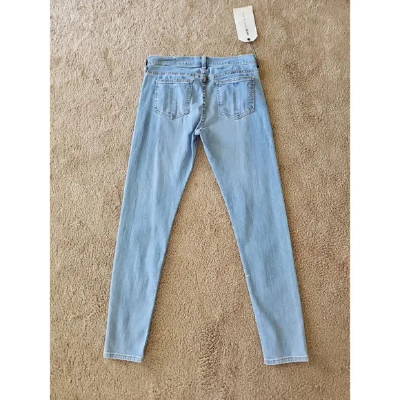 Rag &amp; Bone Women's Jeans Mid-Rise Ankle Skinny Size 27 Nelly Wash