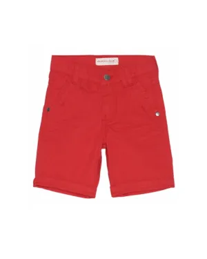 Red Twill Bermuda