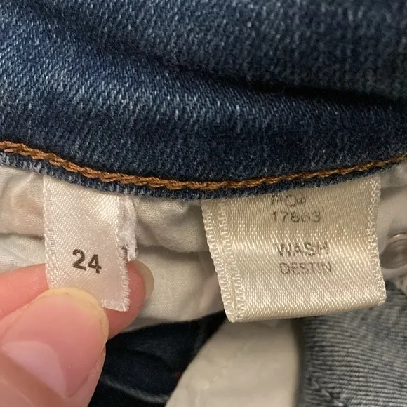 Reformation High Waist Skinny Jeans in Destin Wash Size 24