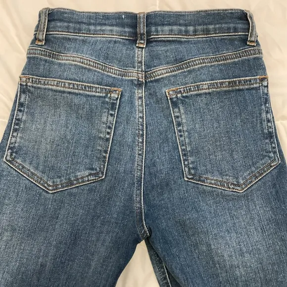 Reformation High Waist Skinny Jeans in Destin Wash Size 24
