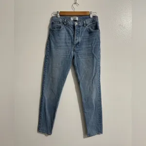 Reformation women’s straight skinny jean light maya wash size 29 organic cotton