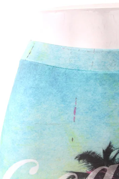 Retro Print Coca-Cola Pullup Skirt