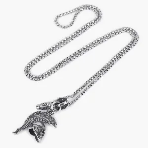 RETRO ROMAN PENDANT