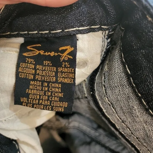 Seven 7 Jeans Skinny Dark Wash Jeans
