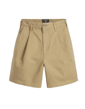Shorts Dockers de Mujer Pleated Harvest Gold Beige