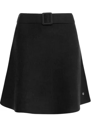 Smashed Lemon Funky Town 60's A-Line Skirt Black