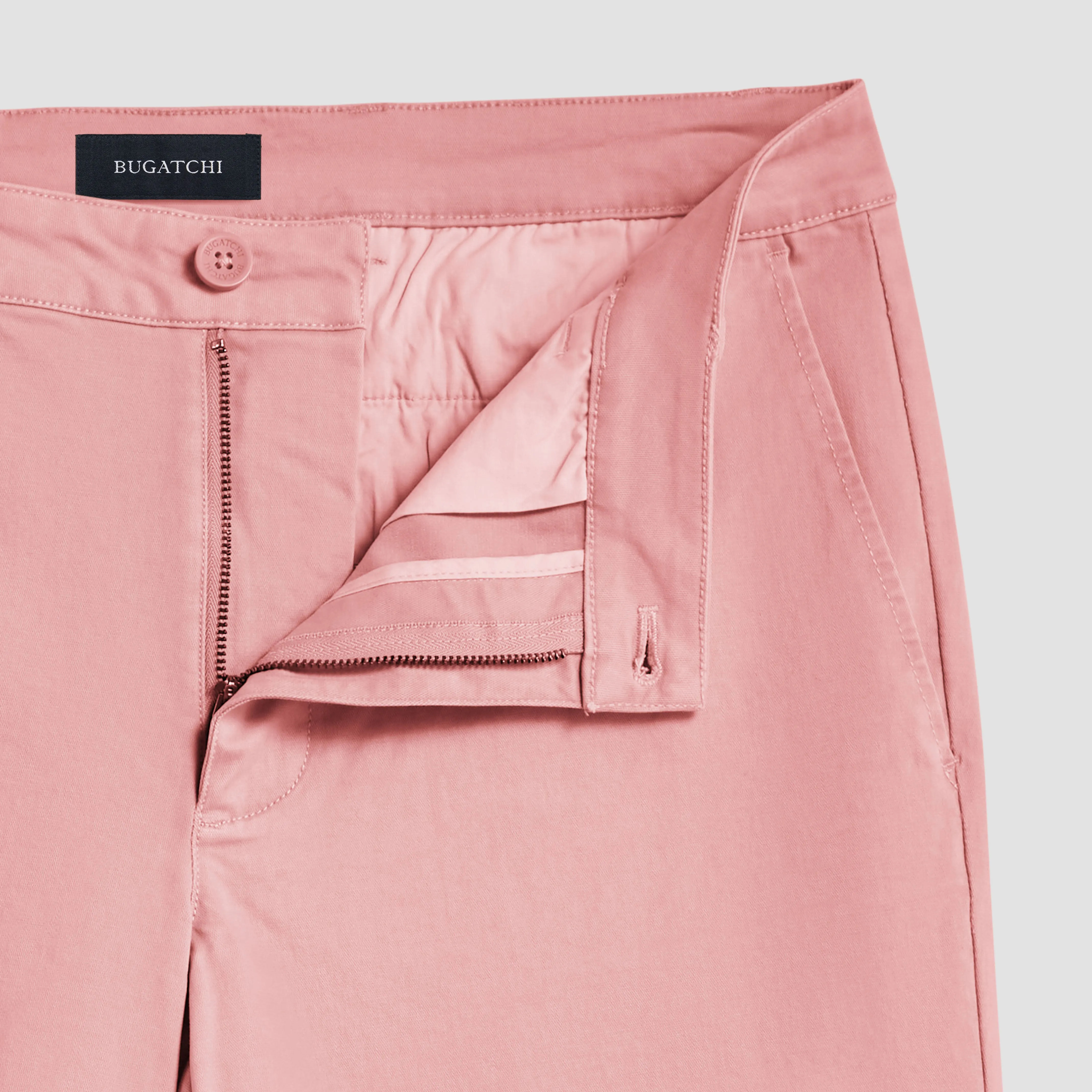 Solid Bermuda Shorts