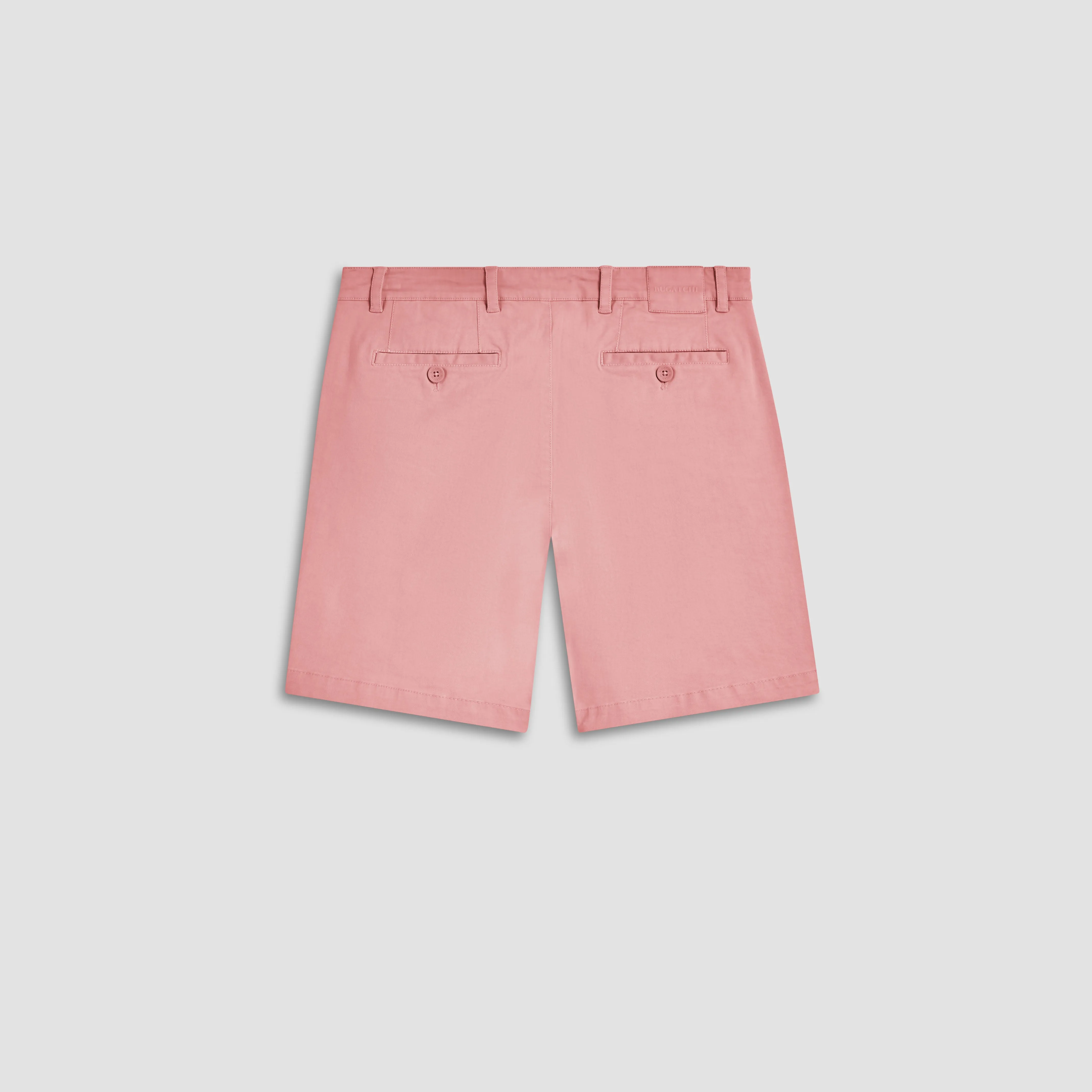 Solid Bermuda Shorts