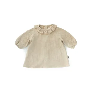 Strawberry blouse - Shortbread