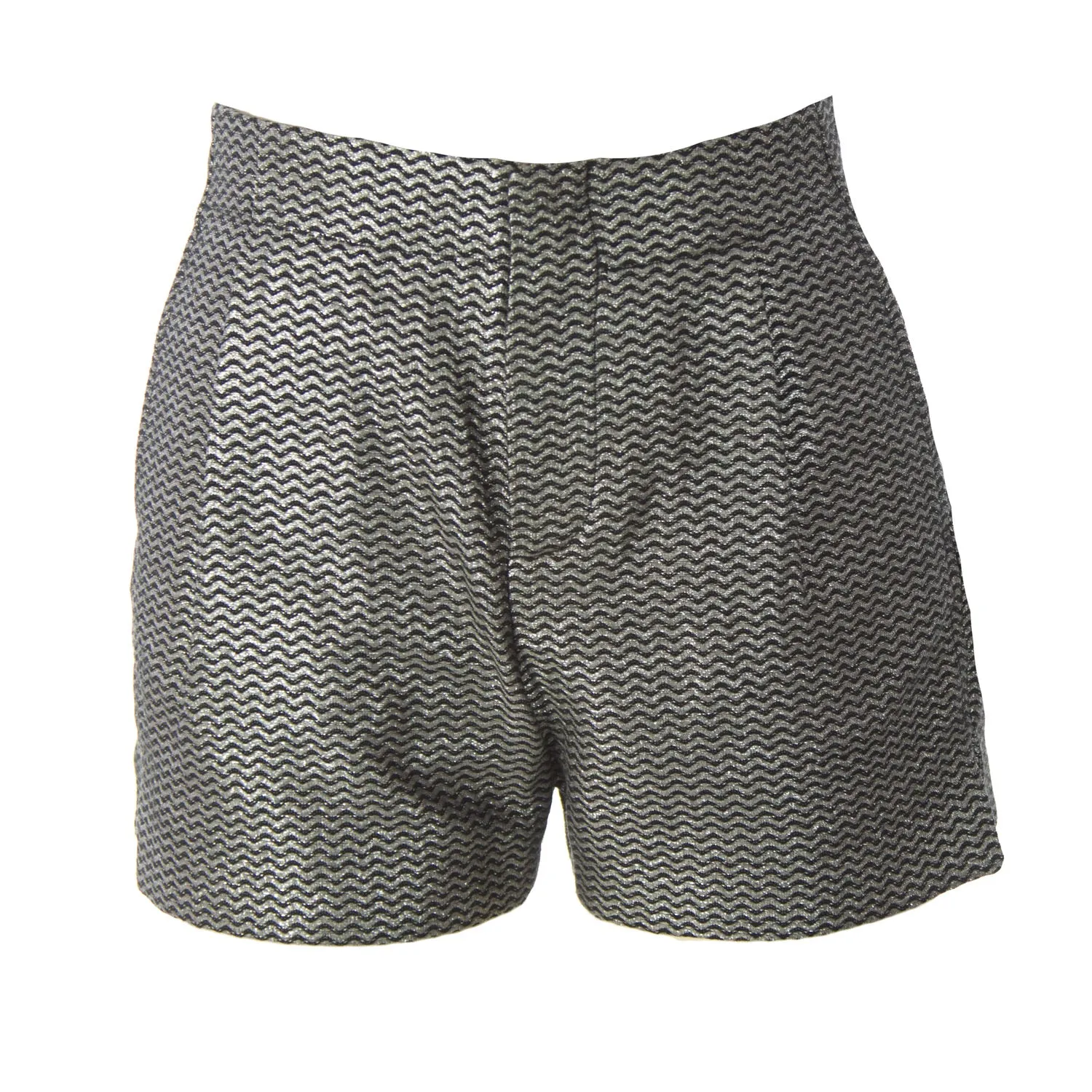 SURFACE TO AIR Women's Silver Heyo Shorts $260 NEW