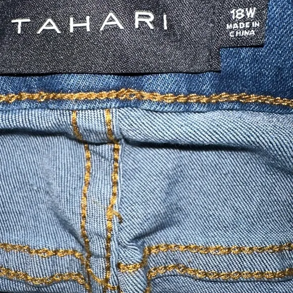 Tahari Chloe Fit Solution Plus Size Skinny Jeans