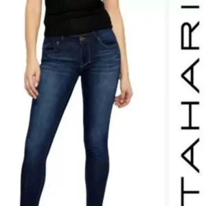 Tahari Chloe Fit Solution Plus Size Skinny Jeans