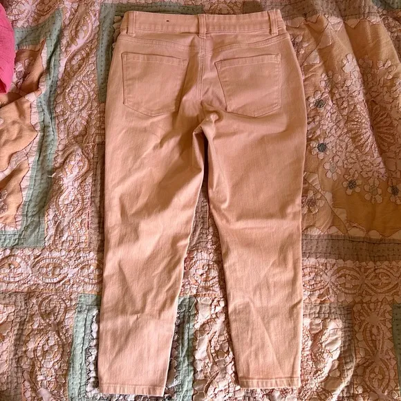 Talbots “simply flattering collection” “jegging crop” skinny jeans, size 6p