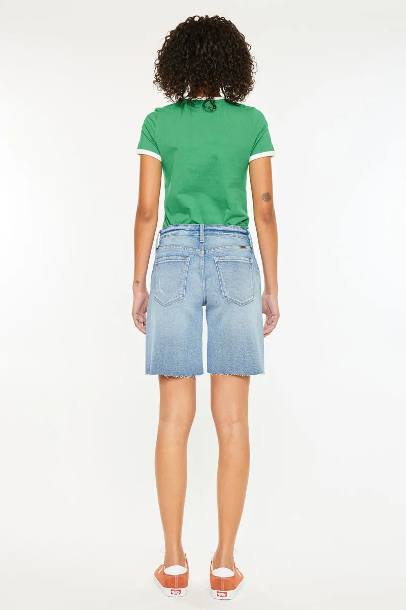 Talia Mid Rise Bermuda Shorts