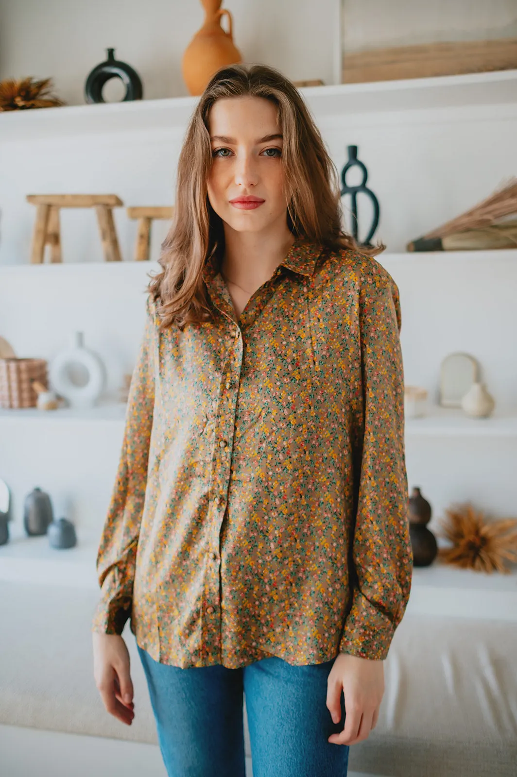 The Antoinette Floral Blouse