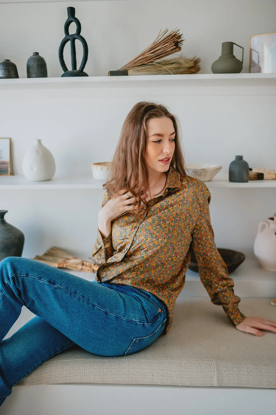 The Antoinette Floral Blouse