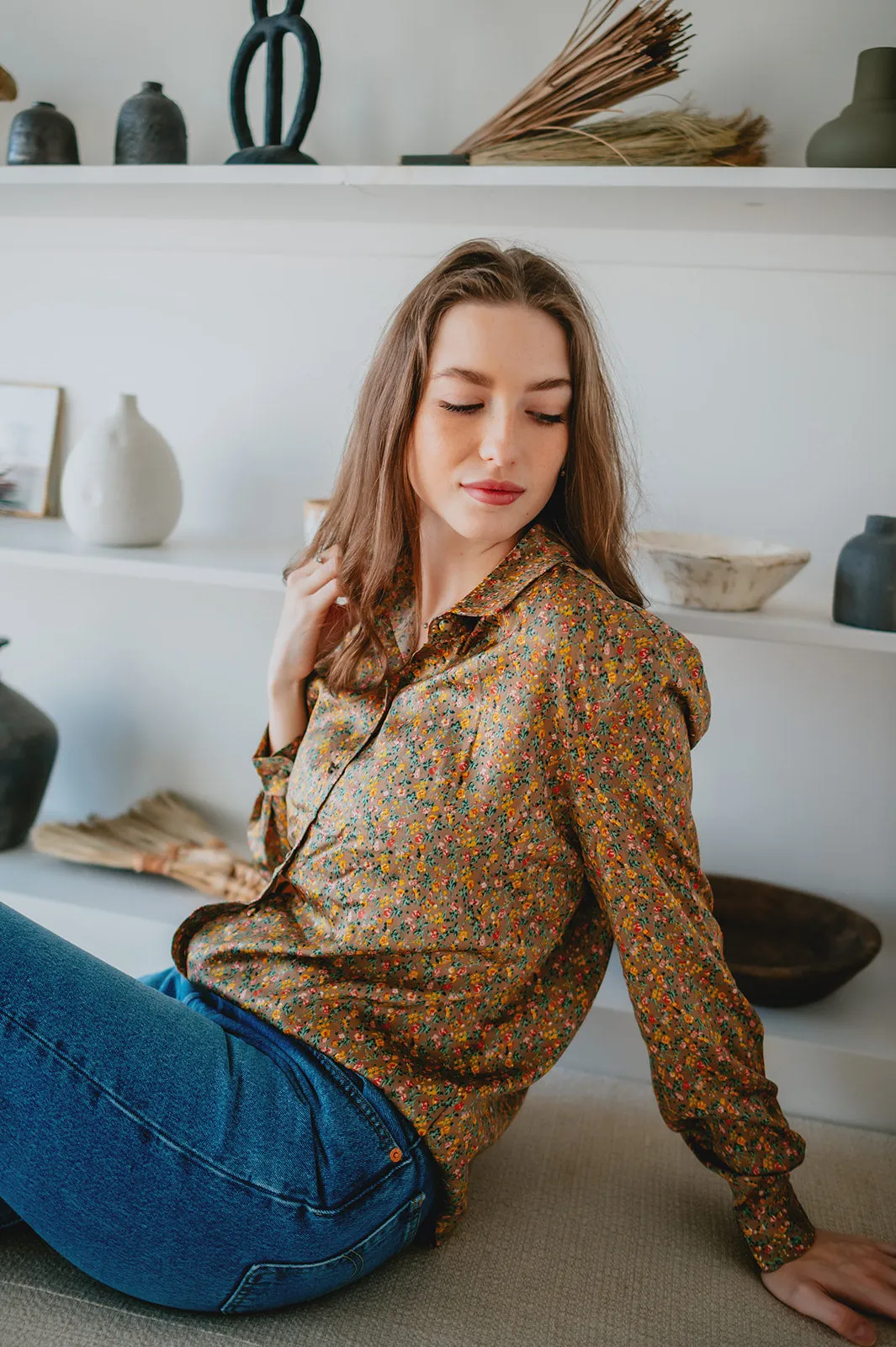 The Antoinette Floral Blouse
