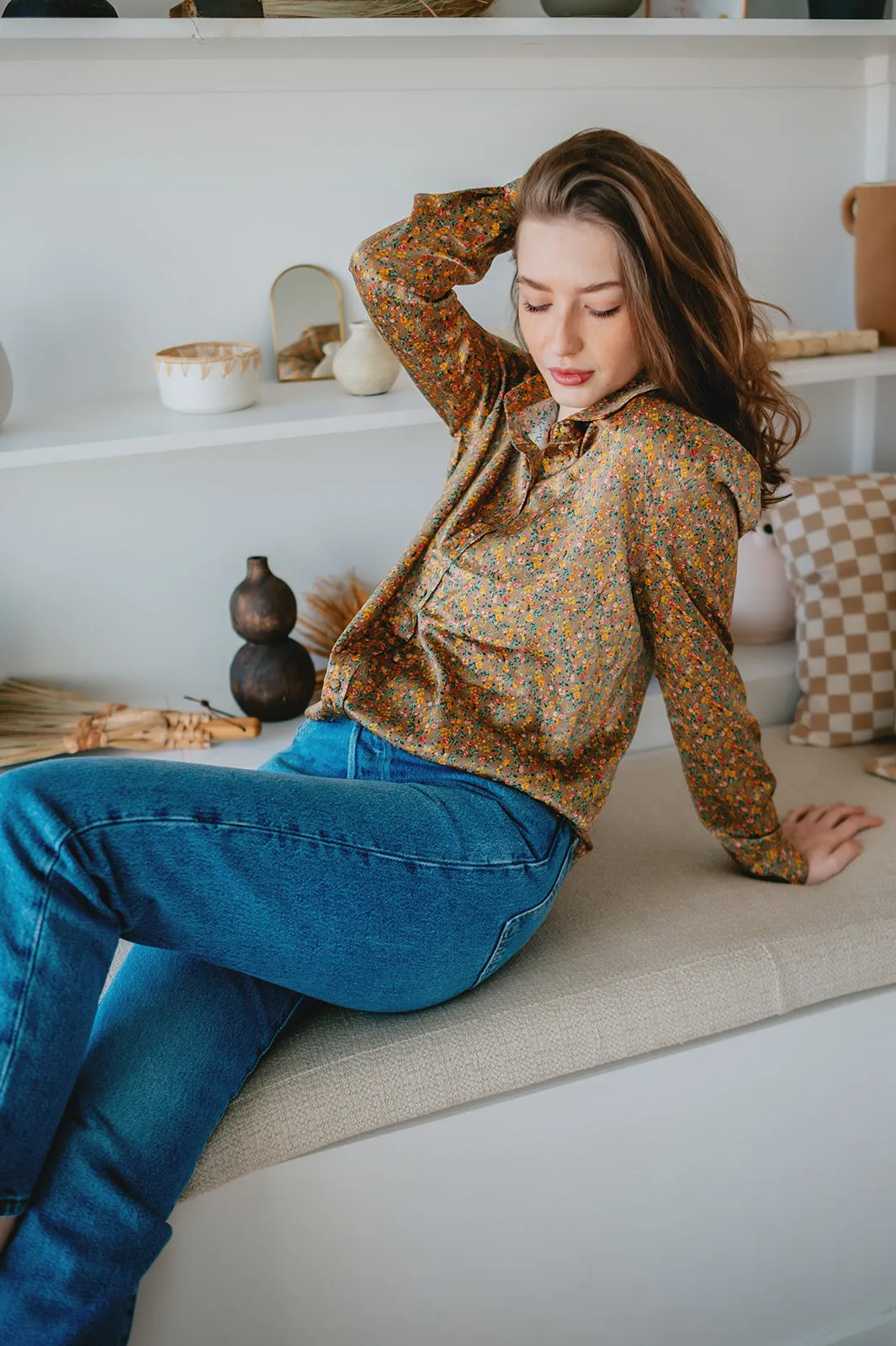The Antoinette Floral Blouse