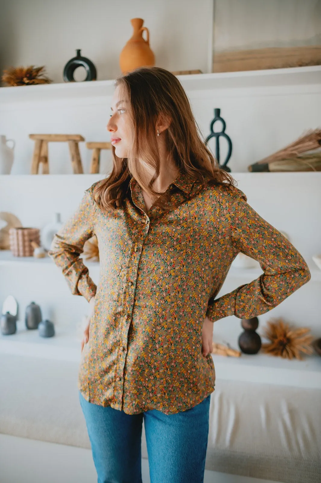 The Antoinette Floral Blouse