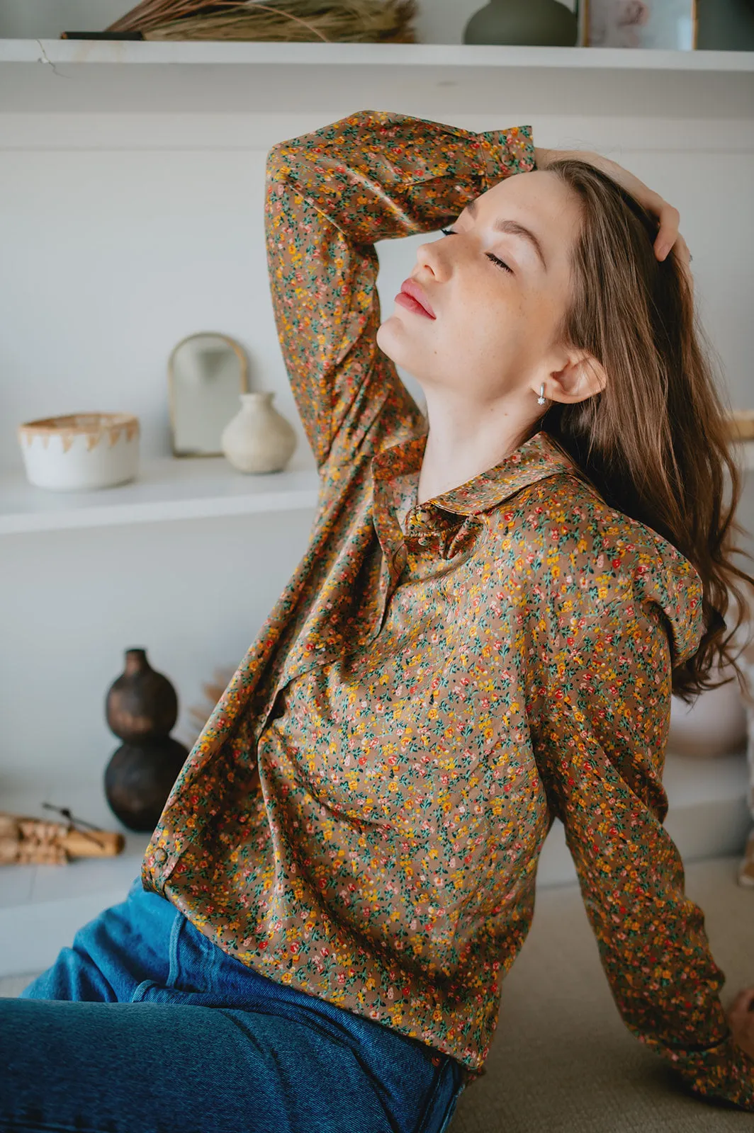 The Antoinette Floral Blouse