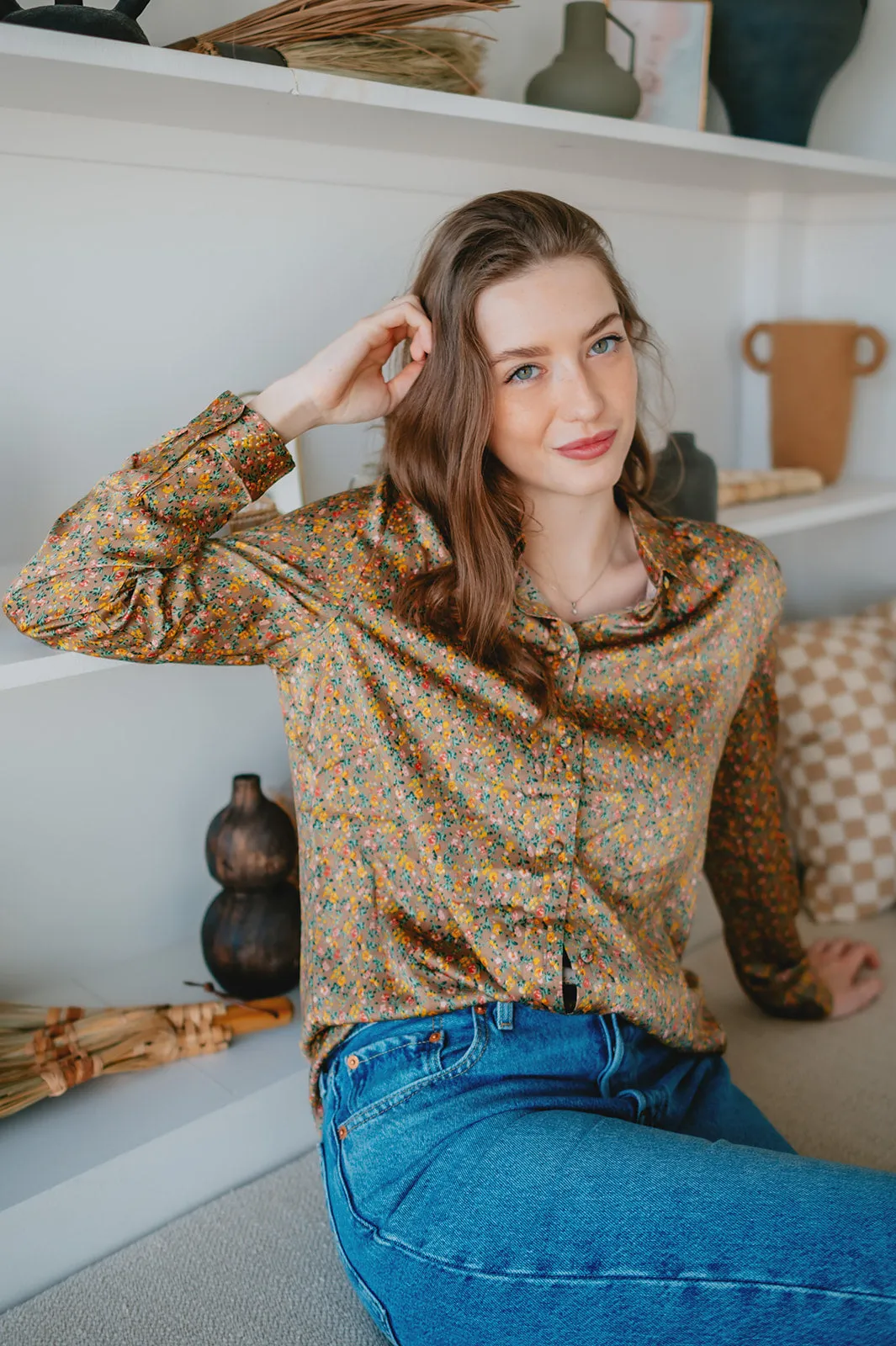The Antoinette Floral Blouse