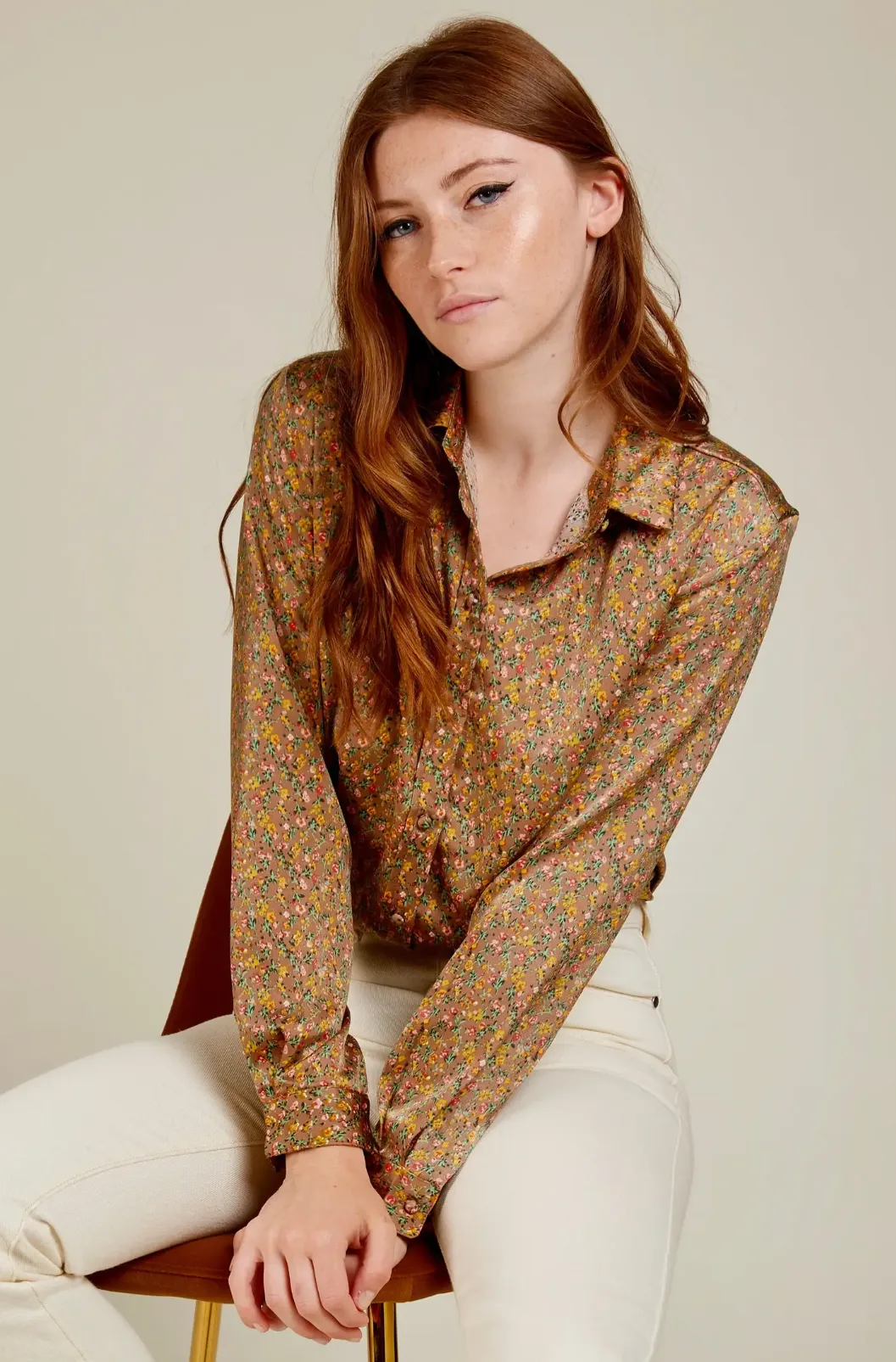 The Antoinette Floral Blouse