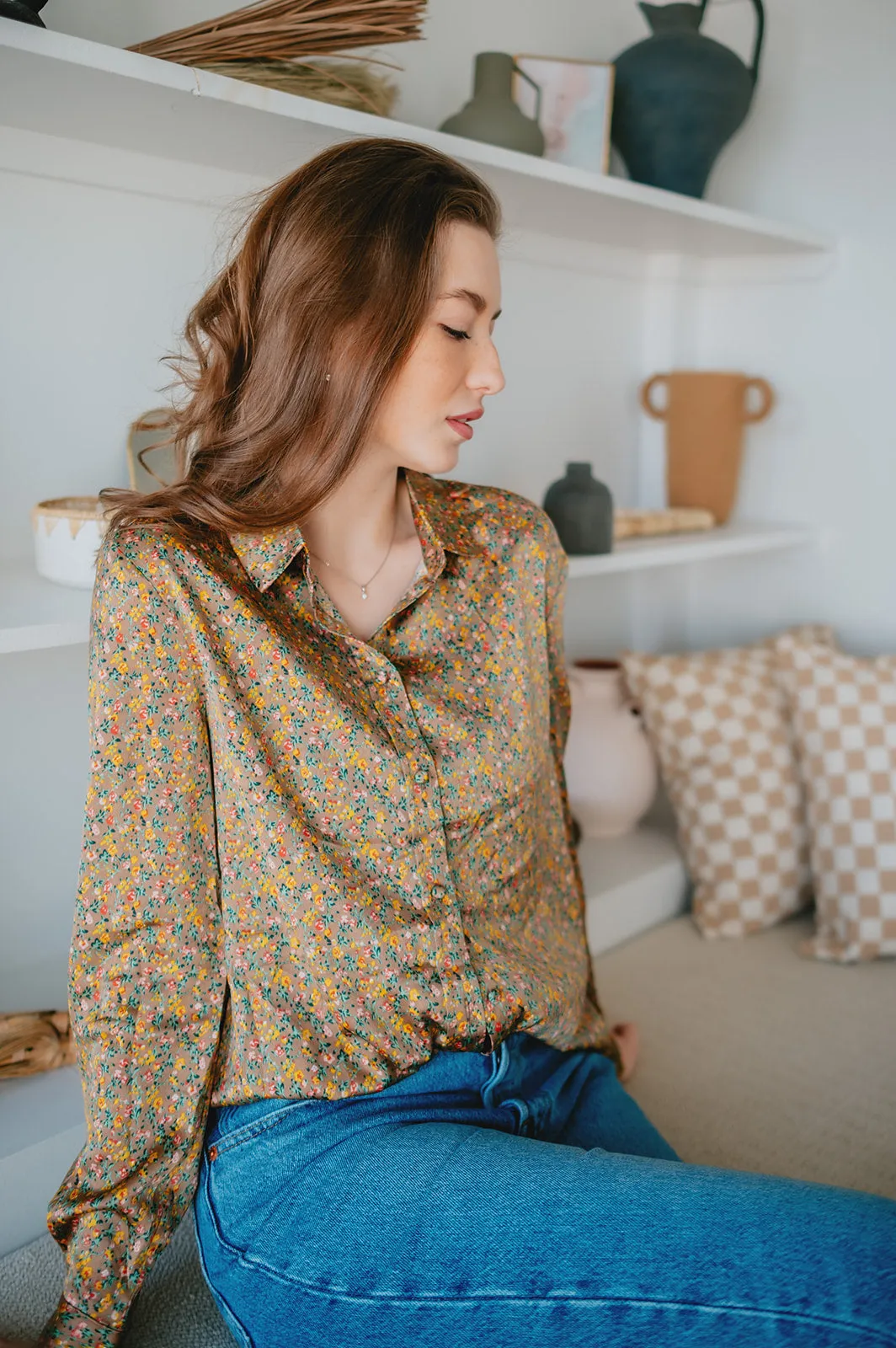 The Antoinette Floral Blouse