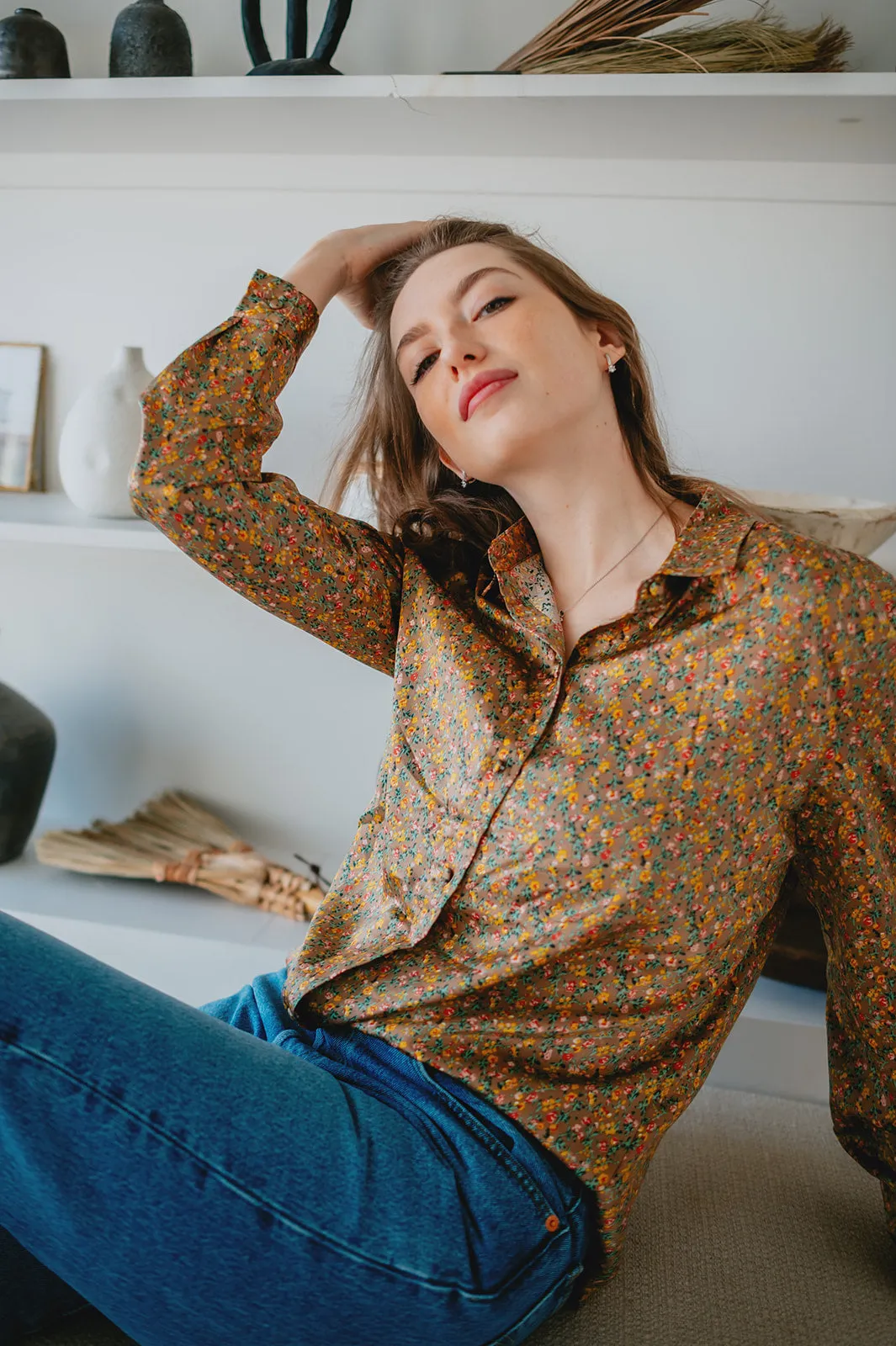 The Antoinette Floral Blouse