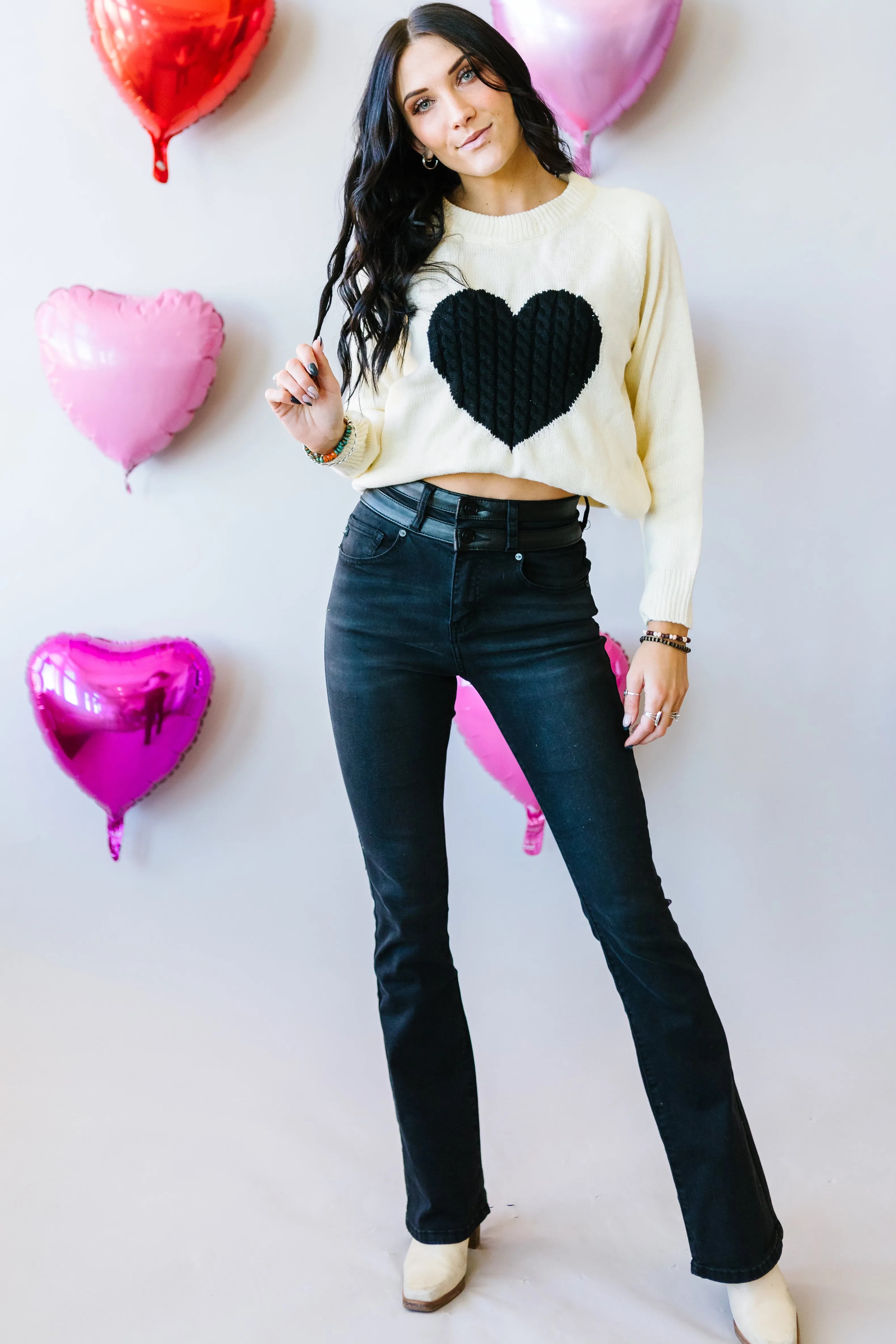 The Jemma High Rise Bootcut Jeans by Kancan