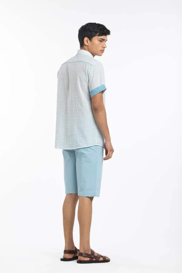Three  I  Bermuda Shorts Poplin