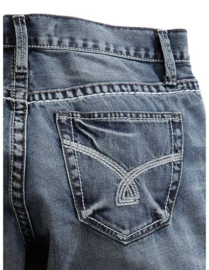 Tin Haul Men's Jagger Fit Triple Stitch Bootcut Jeans