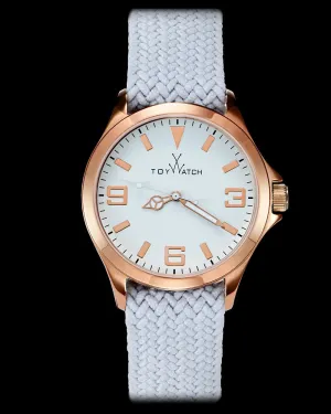 TOYCRUISE METAL WHITE AND PINK GOLD