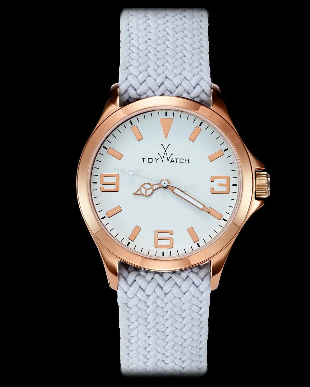 TOYCRUISE METAL WHITE AND PINK GOLD
