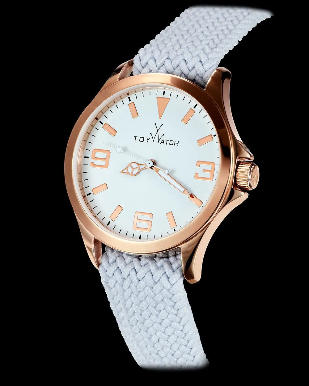 TOYCRUISE METAL WHITE AND PINK GOLD