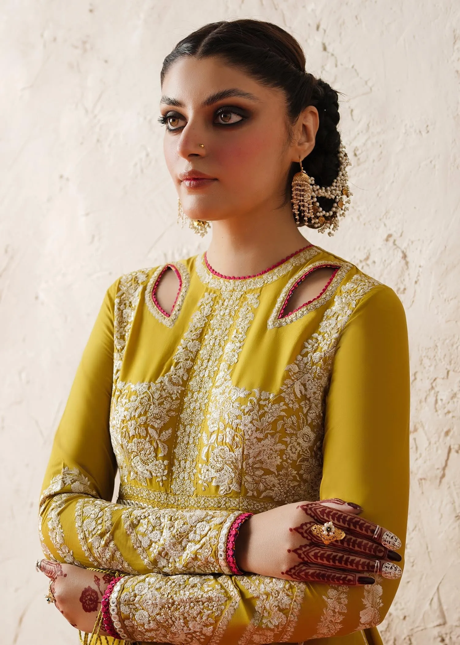 Traditional Pishwas Dupatta Pakistani Wedding Dress