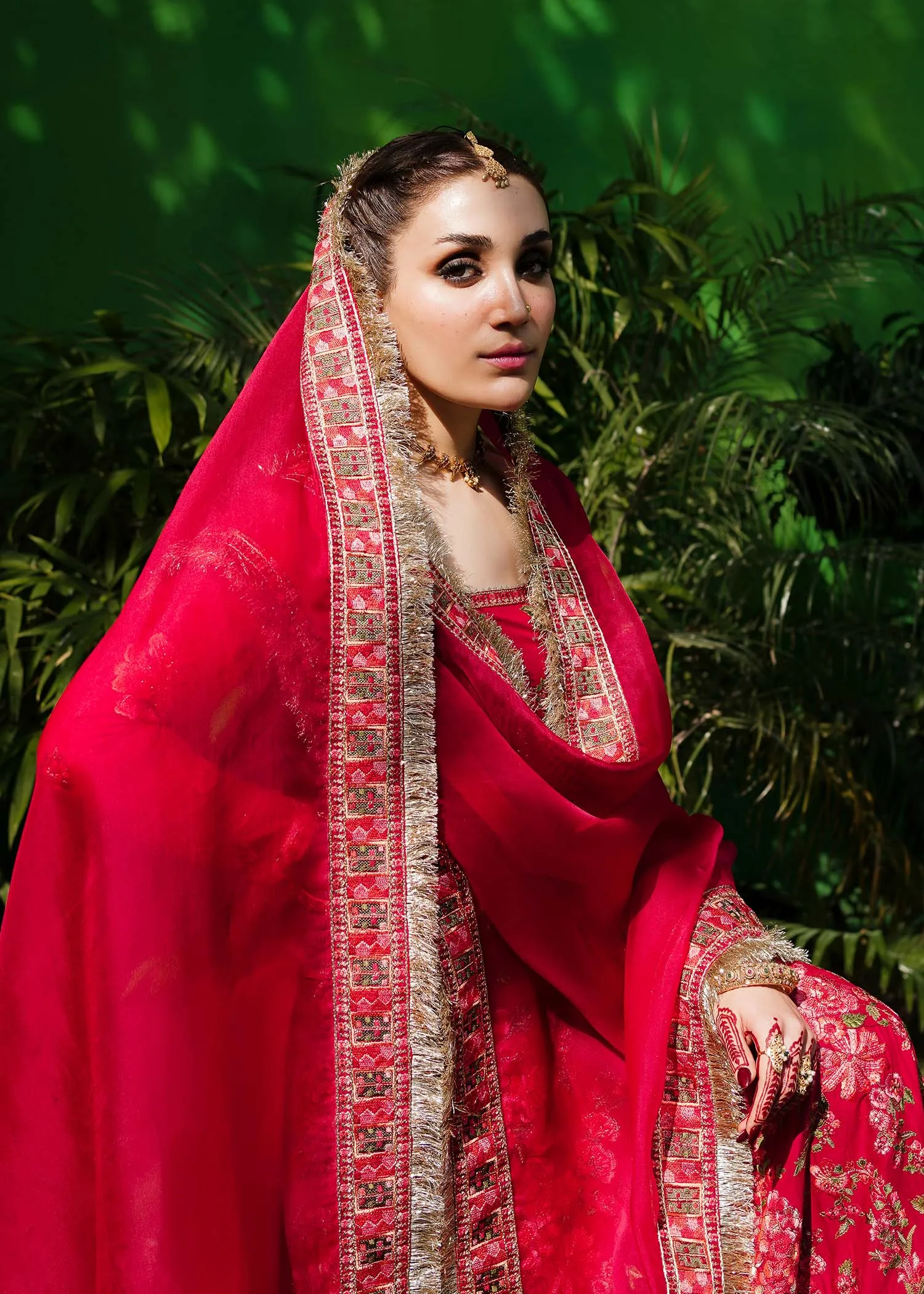 Traditional Pishwas Frock Royal Pakistani Wedding Dress