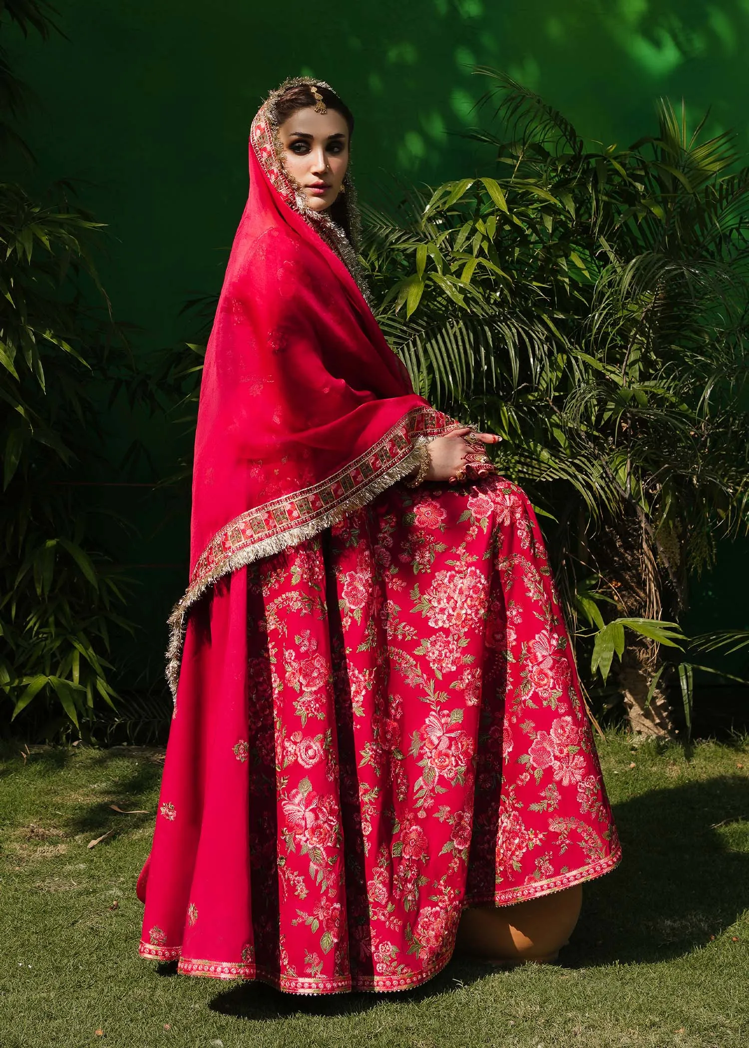 Traditional Pishwas Frock Royal Pakistani Wedding Dress