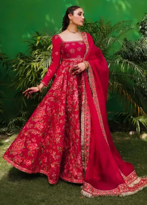 Traditional Pishwas Frock Royal Pakistani Wedding Dress