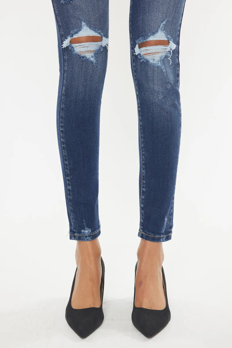 Twyla Mid Rise Super Skinny Jeans