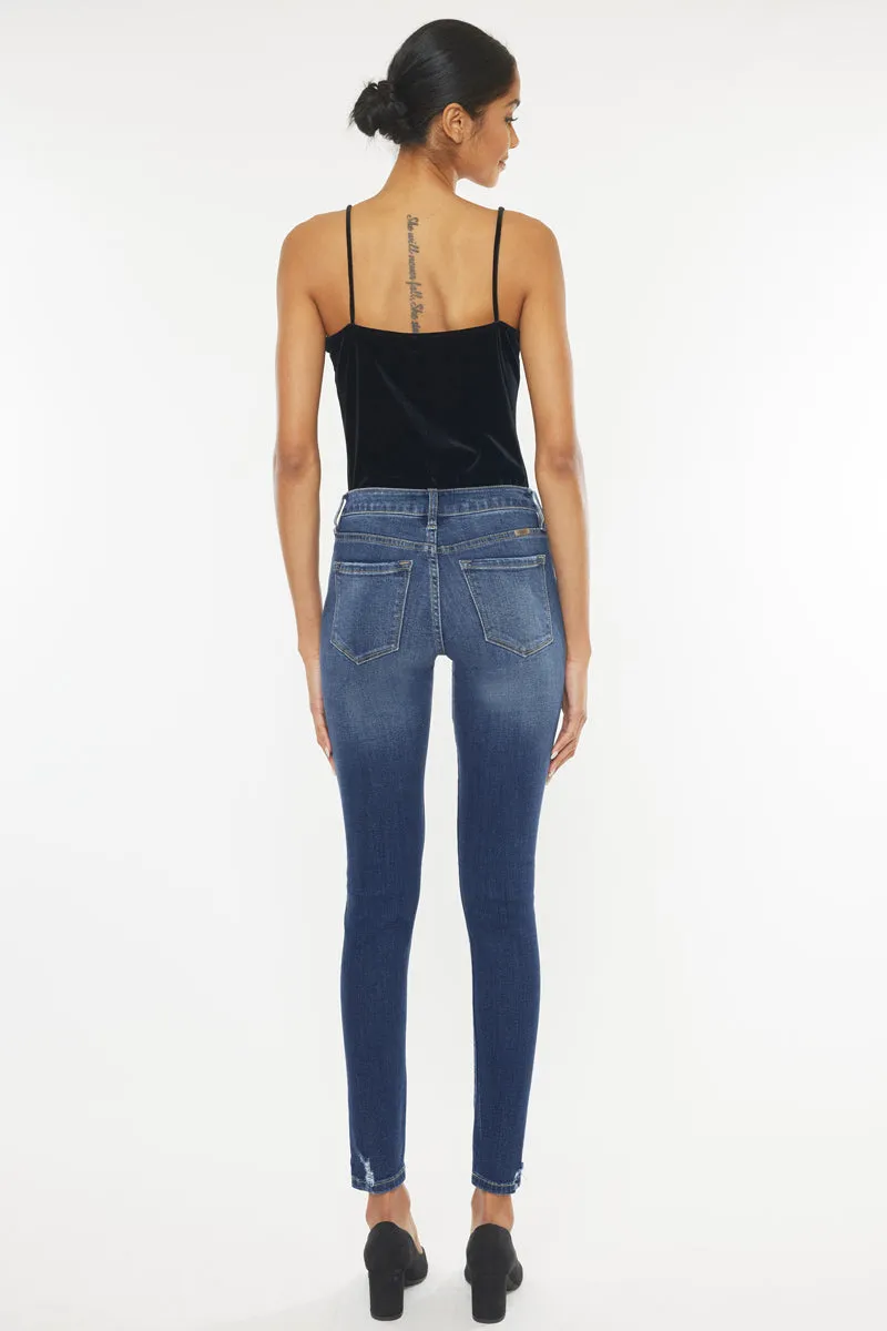 Twyla Mid Rise Super Skinny Jeans