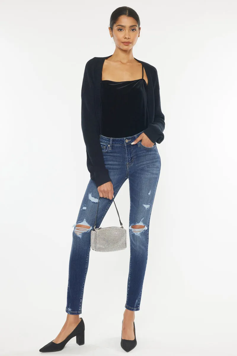 Twyla Mid Rise Super Skinny Jeans