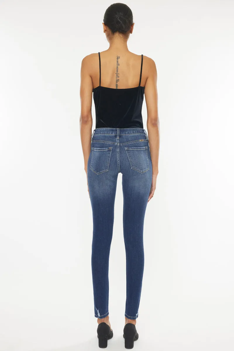 Twyla Mid Rise Super Skinny Jeans
