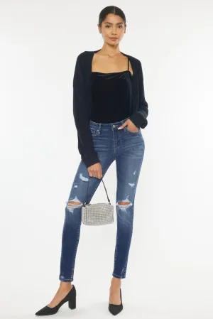 Twyla Mid Rise Super Skinny Jeans