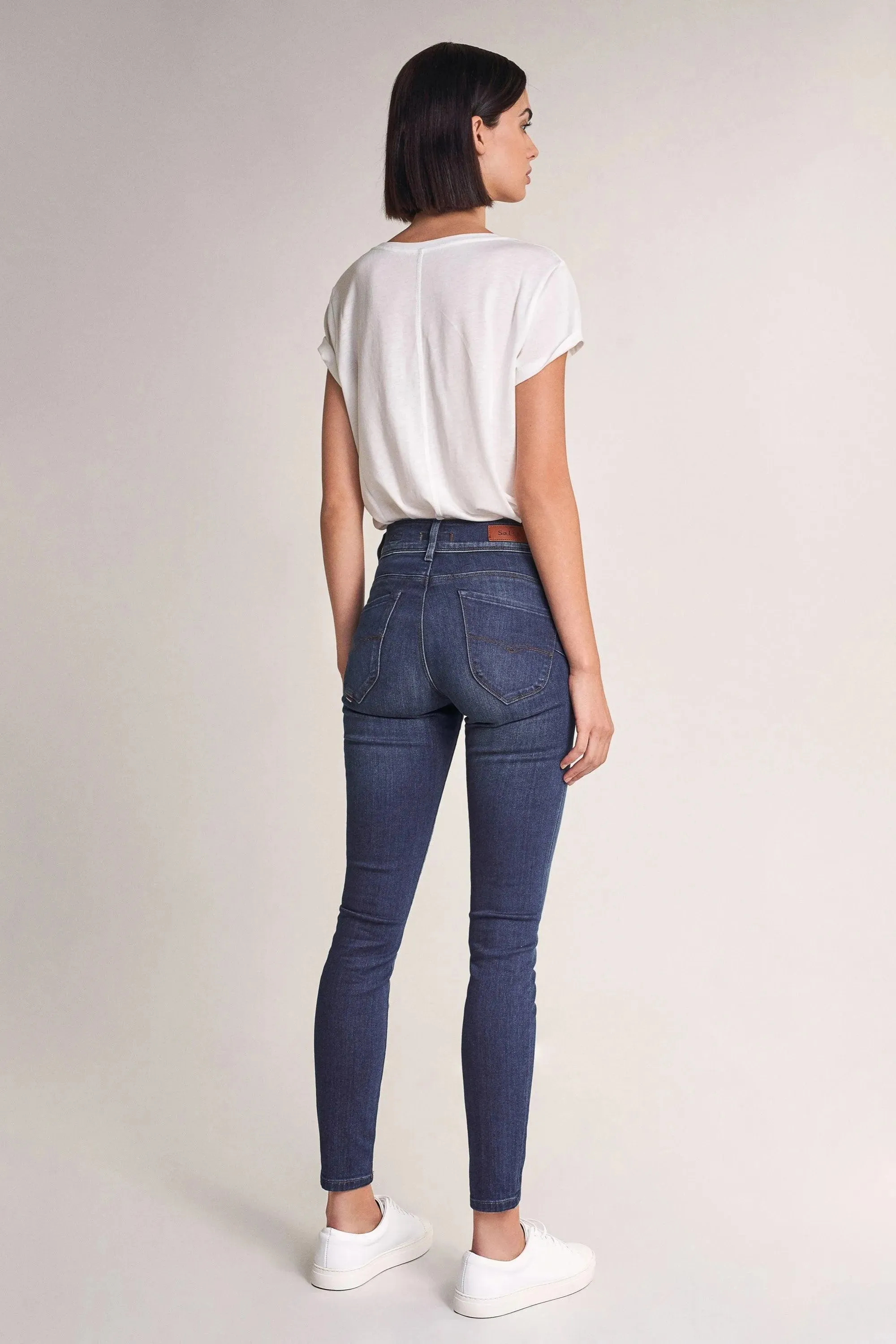 Vaqueros Push In Secret Skinny Oscuros
