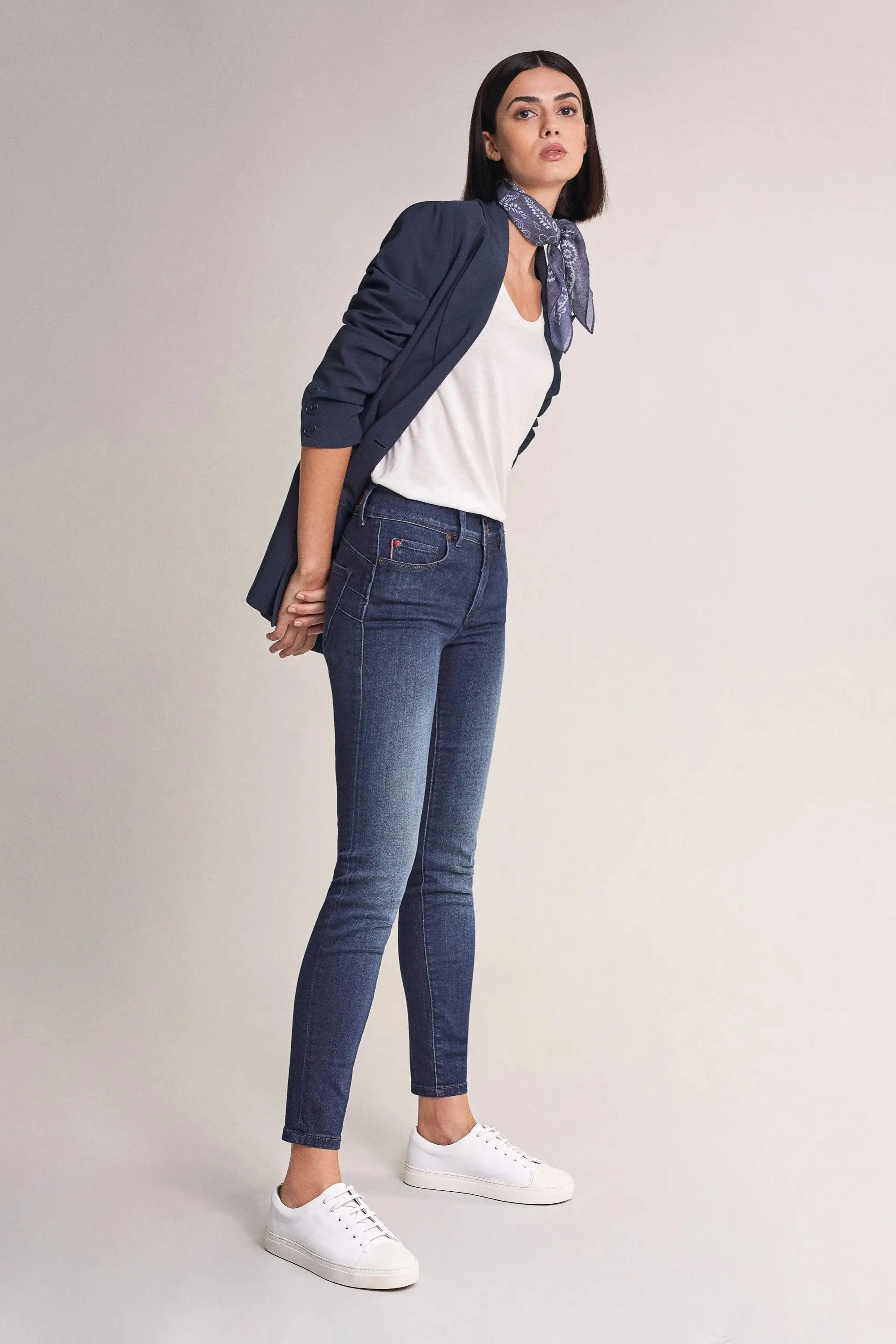 Vaqueros Push In Secret Skinny Oscuros