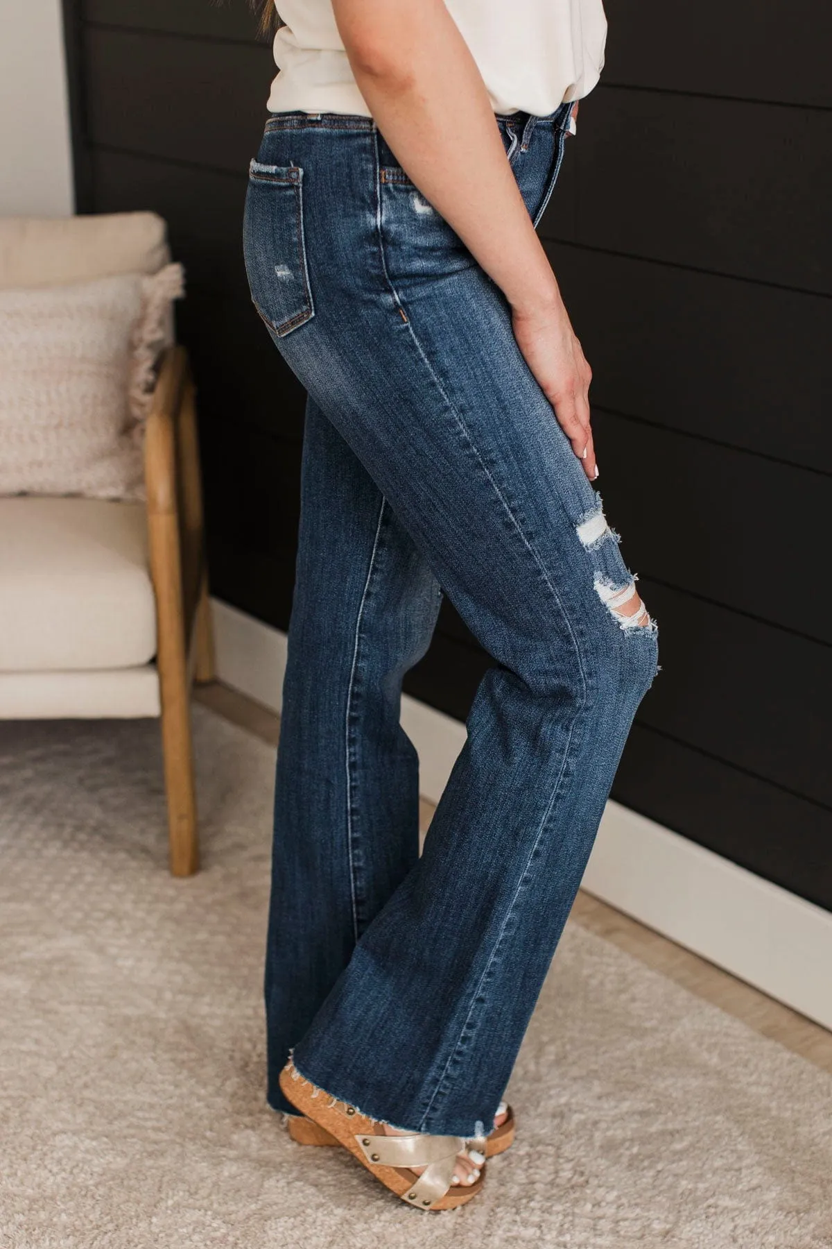 Vervet Bootcut Jeans- Kendra Wash