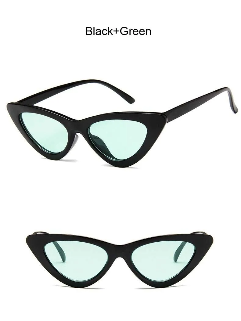 Vintage Retro Cat Eye Sun Glasses
